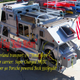 Image for article titled For $30,000, Could This 2006 Ford F-350 Car Carrier/Camper Be All The Prep You Need?